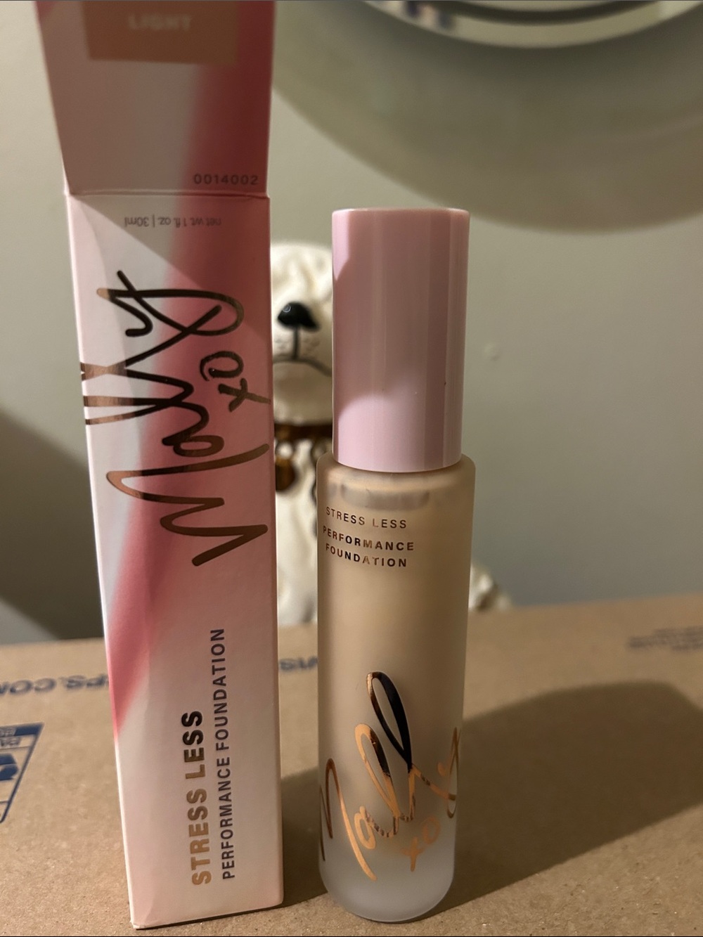 Mally Beauty Stress Less Performance Foundation - Light with Pink Cap